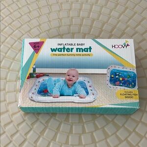 Inflatable Baby Water Mat - Blue